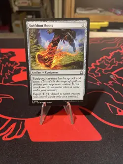 Swiftfoot Boots 58 MTG NM - The Brothers' War: Retro Frame Artifacts - Image 1