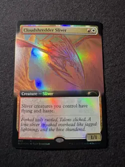 1x MTG Cloudshredder Sliver (Extended Art, Foil) - (SLD) #660 - Magic - Image 1