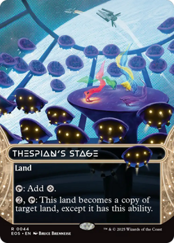 Thespian's Stage (0044) (Borderless) [Edge of Eternities: Stellar Sights] Near M - Image 1