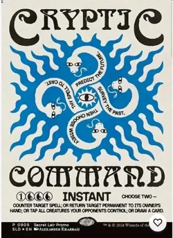 MTG Secret Lair PRESALE Cryptic Command SLD Promo #0905 Magic PRE ORDER - Image 1
