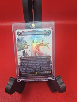 Terra, Magical Adept (Borderless) Foil, Final Fantasy Magic the Gathering: 0323 - Image 1