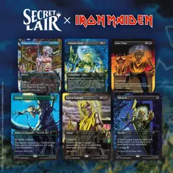 MTG Secret Lair PRESALE NON Foil Iron Maiden: Album Art Non Foil Order Confirmed - Image 1