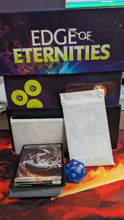 MTG Edge Of Eternities Box from Booster Bundle In Hand ( Read Description) - Image 1