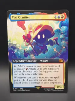 MTG - Vivi Ornitier - EXTENDED ART NON-FOIL - FIN 514 - Mythic - 1UR - NM - Image 1