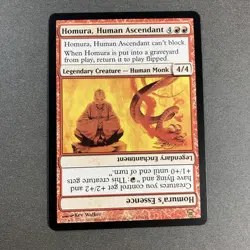 MTG Homura, Human Ascendant Saviors of Kamigawa Regular Magic The Gathering - Image 1