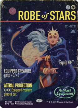 Robe of Stars (Showcase) [Edge of Eternities Special Guests] Foil Near Mint - Image 1
