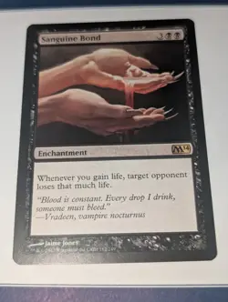 Sanguine Bond M14 112 Rare Core Set 2014 NM MTG Magic The Gathering - Image 1