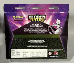 Pokemon Hidden Fates Mewtwo Pin Collection - All Mewtwo Pack Art - Sealed - Image 2