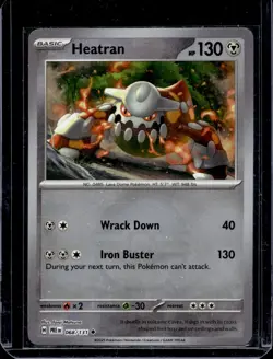 Heatran (Poke Ball) Holo 068/131 Prismatic Evolutions(NM) / Pokemon TCG - Image 1