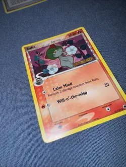 Ralts (Delta Species) 61/101 STAMPED Pokemon Dragon Frontiers Reverse Holo LP/MP - Image 3