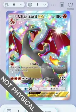 Pokemon TCG POCKET - Charizard Shiny 2⭐, Shining Revelry, English - Image 1