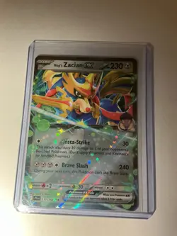 Hop's Zacian ex - Double Rare SV09: Journey Together 111/159 Pokemon - Image 1