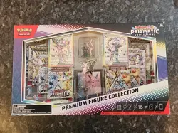 SEALED Pokemon Prismatic Evolutions Premium Figure Collection Box READY TO SHIP! - Image 1