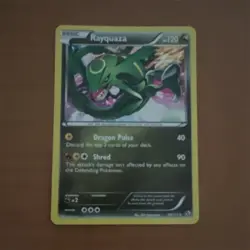 The Pokemon Company Rayquaza 93/113 Holo Rare 120HP English Legendary Treasures - Image 1