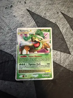 Torterra LV.X DP09 - Diamond & Pearl Black Star Promo - Holo Rare Pokemon - MP - Image 1