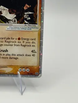 Pokemon Regirock ex 99/106 Emerald Holo Ultra Rare MP - see pics - Image 5