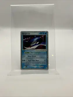Pokemon Kyogre EX Hidden Legends Holo Rare Vintage 94/101 DMG - Image 1