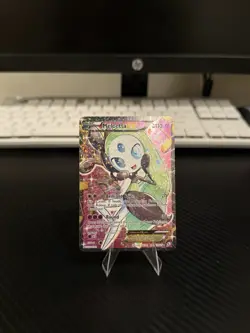 Meleotta EX RC25/RC25 Full Art Black White Legendary Treasures Pokemon HP/DMG - Image 1