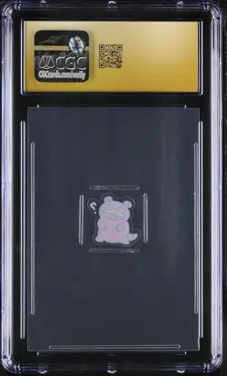 2023 Pokemon Center Flake Seals Pokemon Slowpoke CGC 10 - Image 2