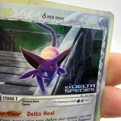 Espeon 4/113 Reverse Holo Foil Rare EX Delta Species Stamped Pokemon HP - Image 3