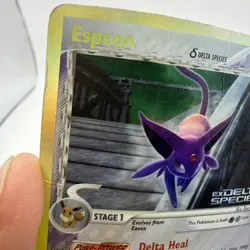 Espeon 4/113 Reverse Holo Foil Rare EX Delta Species Stamped Pokemon HP - Image 4