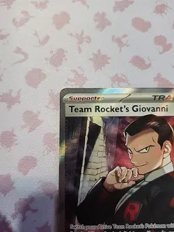 Team Rocket's Giovanni - 225/182 - Pokemon TCG Destined Rivals - Ultra Rare - NM - Image 2