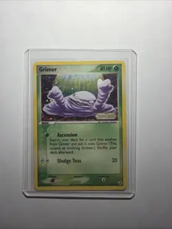 Pokemon TCG Grimer EX Legend Maker 54/92 Reverse Holo Common 2006 Nintendo - NM - Image 1