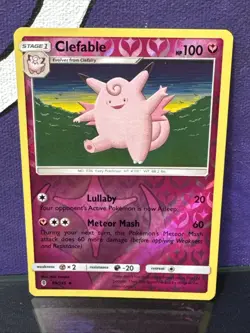 Reverse Holo Clefable 89/145 Uncommon Guardians Rising Pokemon TCG - Image 1