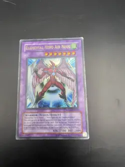 Elemental HERO Air Neos STON-EN034 - Yu-Gi-Oh! Secret Rare DMG - Image 3