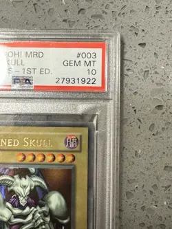 YUGIOH PSA 10 Summoned Skull MRD 1st - Image 3