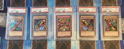 Yugioh PSA 8 Exodia The Forbidden One (Secret Rare) LCYW - Image 1