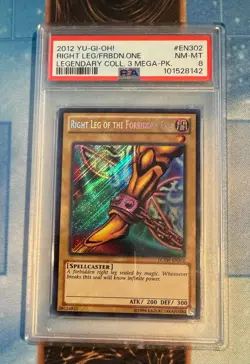Yugioh PSA 8 Exodia The Forbidden One (Secret Rare) LCYW - Image 3