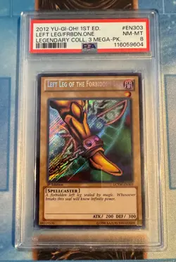 Yugioh PSA 8 Exodia The Forbidden One (Secret Rare) LCYW - Image 4