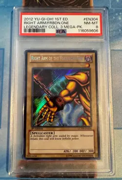 Yugioh PSA 8 Exodia The Forbidden One (Secret Rare) LCYW - Image 5