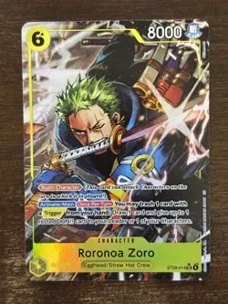 Roronoa Zoro (Full Art) ST29-014 Starter Deck 29: Egghead Foil - Image 2
