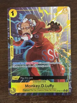 One Piece CCG Monkey.D.Luffy ST29-012 (C) Alt Art Starter Deck Egghead - Image 2