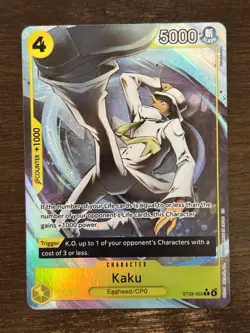 Kaku (ST29-003 Alt) (NM) - One Piece - ST-29 Egghead Starter Deck (ENG) - Image 2