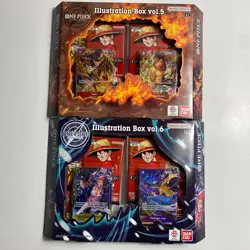 One Piece Illustration Box Vol 5 + Vol 6 - PRB-02 & OP-13 - New Sealed - Image 1