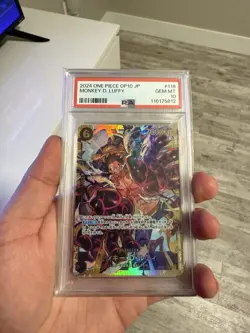 Monkey.D.Luffy OP10-118 Parallel Royal Blood One Piece CCG Secret Rare Foil JP - Image 1