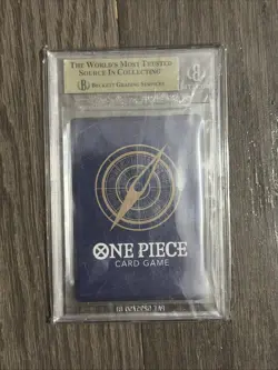 One Piece Edward Newgate OP02-004 (Alt Art) Beckett 10 Paramount War - Image 2