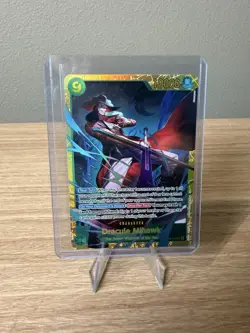 One piece TCG OP14-119 Dracule Mihawk (SEC) - - The Azure Sea's Seven (OP14) - Image 1