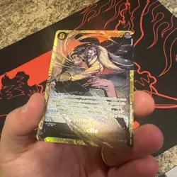 Crocodile OP14-120 (SEC) - The Azure Seas Seven - One Piece TCG - English - Image 1