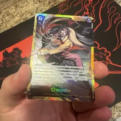 Crocodile OP14-120 (SEC) - The Azure Seas Seven - One Piece TCG - English - Image 2