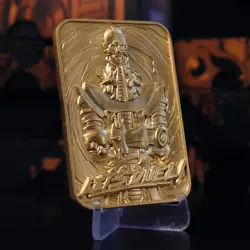 Yu-Gi-Oh! Limited Edition 24k Gold Plated Jinzo Metal Card - Image 5