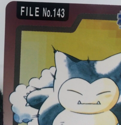 1997 Snorlax Pokemon Card Japanese Rare 90s No.143 - Image 2