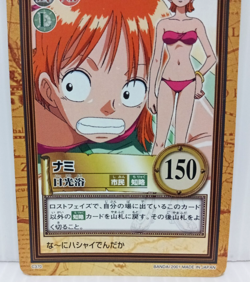 Nami Sexy Hyper Battle TCG One Piece Carddass Japanese Cards - Image 3
