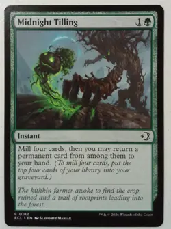 Midnight Tilling *PLAYSET* Magic MtG x4 Lorwyn Eclipsed - Image 1