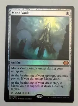 Mtg Mana Vault Double Masters Foil NM - Image 1