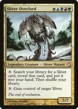 Sliver Overlord - Foil Premium Deck Series: Slivers LP MTG - Image 1