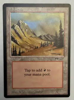 Mtg Arabian Nights Mountain LP - Image 1